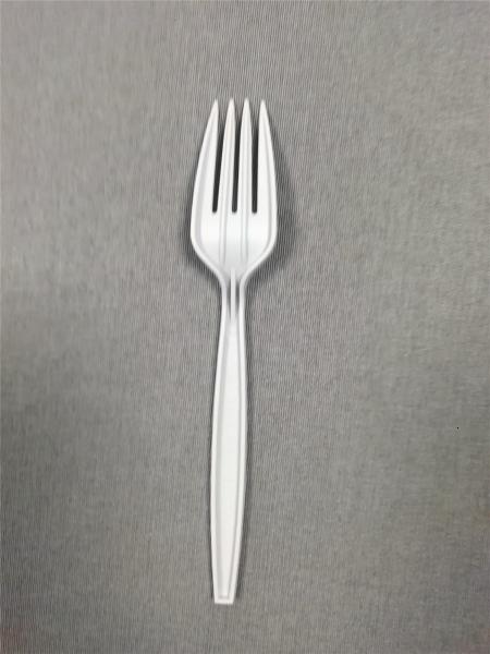 Quality 6.3 Inch  Compostable Fork, Disposable Biodegradable Utensils Eco-Friendly Durable Cornstarch Flatware for sale