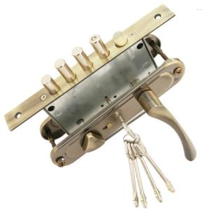 China Exterior Mortise Lockset Highly Durable Entrance Mortise Lockset on sale