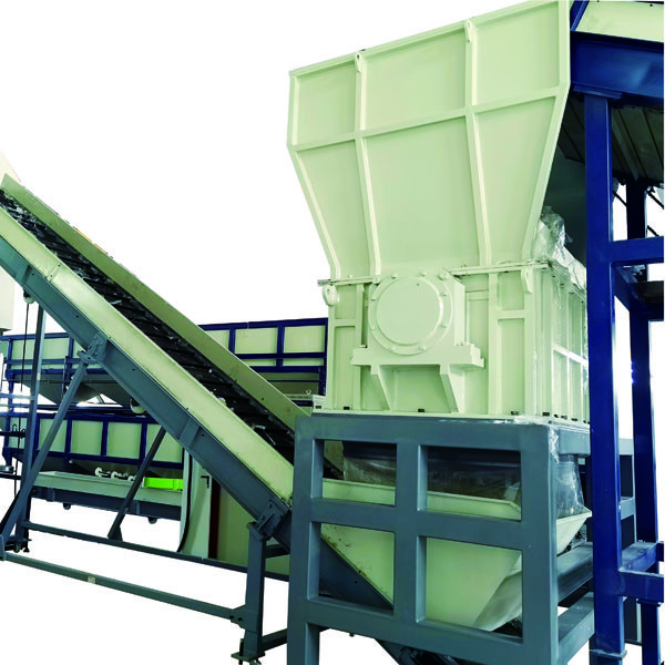 Customized Plastic Film Washing Line 500kg/Hr Plastic Crushing Machine Automatic