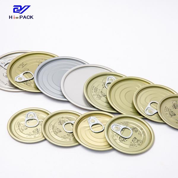 Quality 307 401 Easy Open Tin Can Lid Canned Food Lids For Food Packaging for sale
