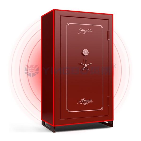 Quality YB/GS-180 Heavy Fireproof Gun Safes Box  With UL Certificate OEM Size for sale