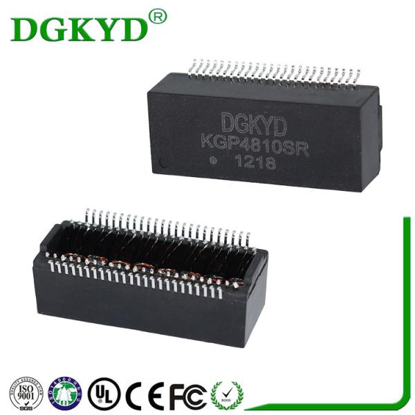 Quality KGP4810SR gigabyte ethernet Ethernet Transformer with POE , SMD Mounting for sale