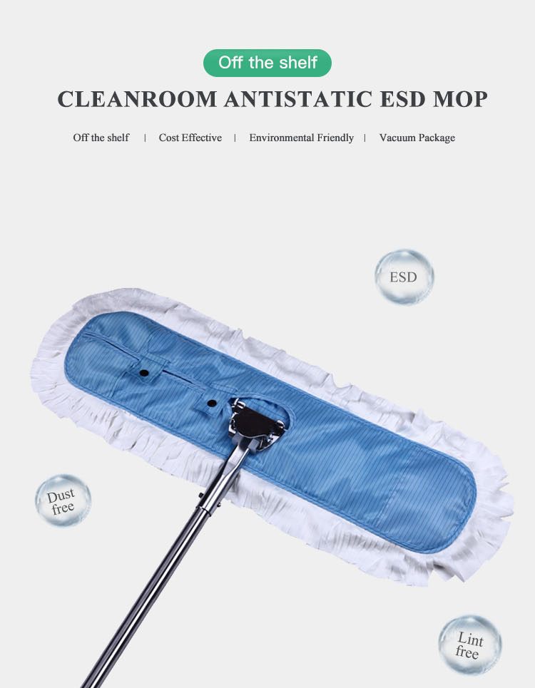 High Performance Anti Static Dust Mop With 360 Degree Rotating Removable