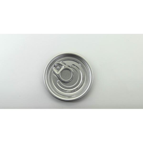 Customized food grade Easy Open lid , aluminum can lids 300# 73mm