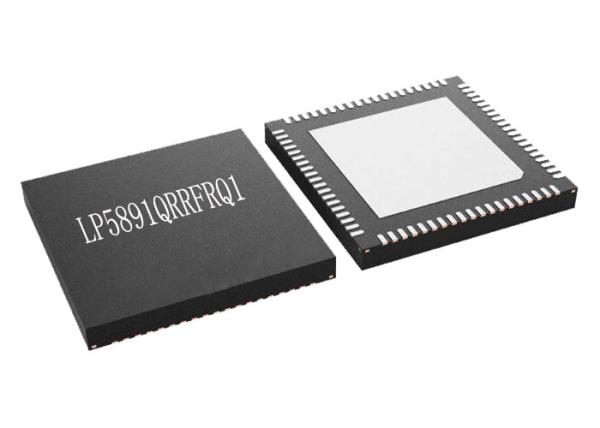 Quality LED Drivers IC LP5891QRRFRQ1 Common Cathode LED Matrix Driver VQFN76 IC Chip for sale