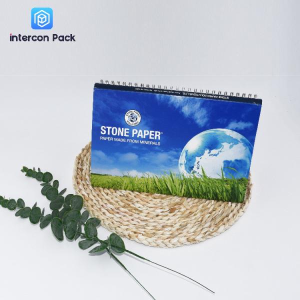 Quality Customizable Waterproof Stone Paper Offset Printing Desk Calendar for sale