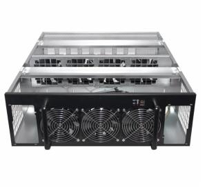 China Onda 8 Slots Nvidia Rtx 3080 8 10gb Graphics Card Gpu Bitcoin Miner Asic Rig In Stock on sale
