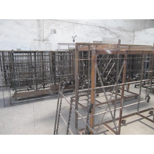 Half Drop Gate Wire Container Storage Cages Four Way Entry Easy To Operate