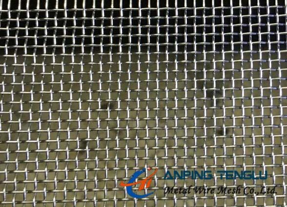 SS304 Square 400x200 SS Woven Wire Mesh High Strength