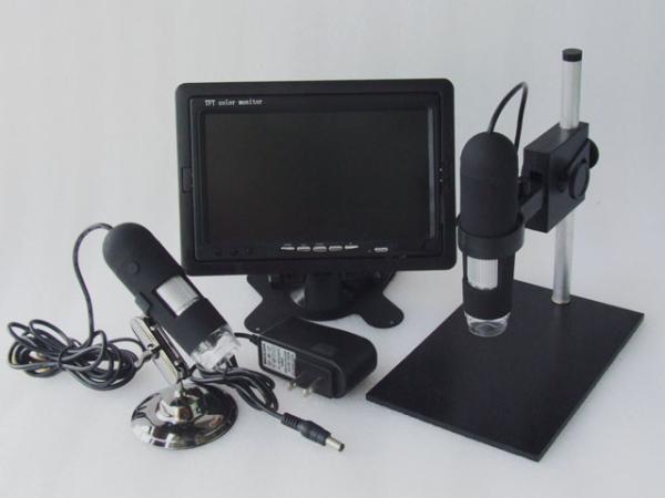 Quality Digital microscope AV output 2MP 800X with LCD screen for sale