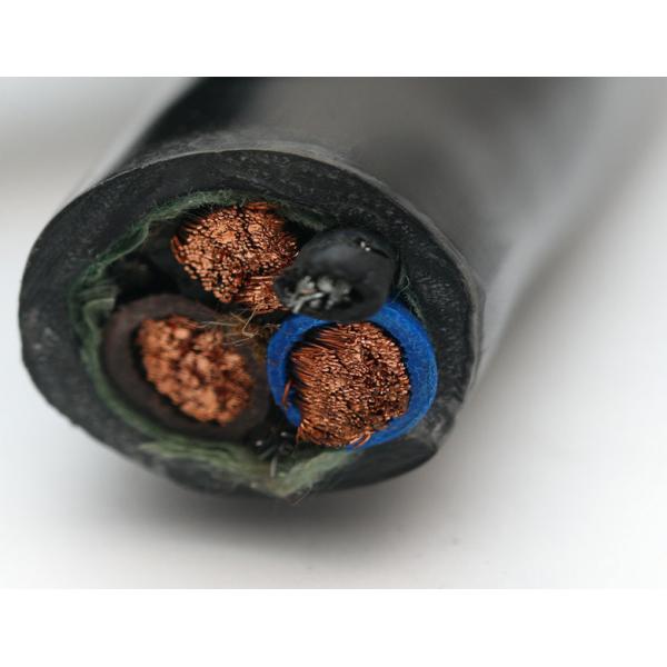 Flexible Drum-Reeling Cable, Drum Cable, Reel Cable, FLEXIBLE CABLE for PASSENGER / MATERIAL HOIST RVV-NBR-PUR 3*25