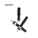 FC Fiber Optic Quick Connector Couplers 0.3dB Insertion Loss SiO2 Material