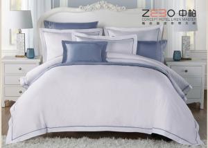 Buy cheap Hotel Luxury Linens Solid Color And Contemporary Bed Yarn 60S / 80S product