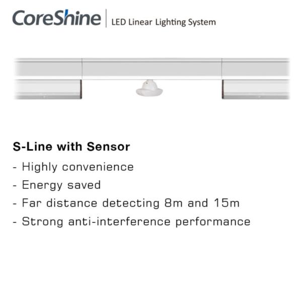 Quality Linear Led Light Fixture with Motion Detective Sensor | Led Warehouse Fixtures for sale