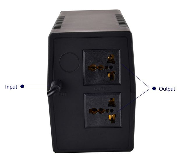 LCD Display Line Interactive Offline Built In Battery UPS 1000VA 1200VA 1500VA 2000VA