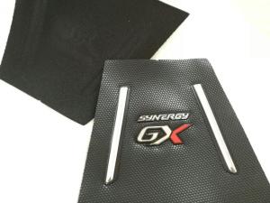 China Custom Made Raised Rubber Heat Transfer Clothing Labels Silicone Rubber​ Logo on sale