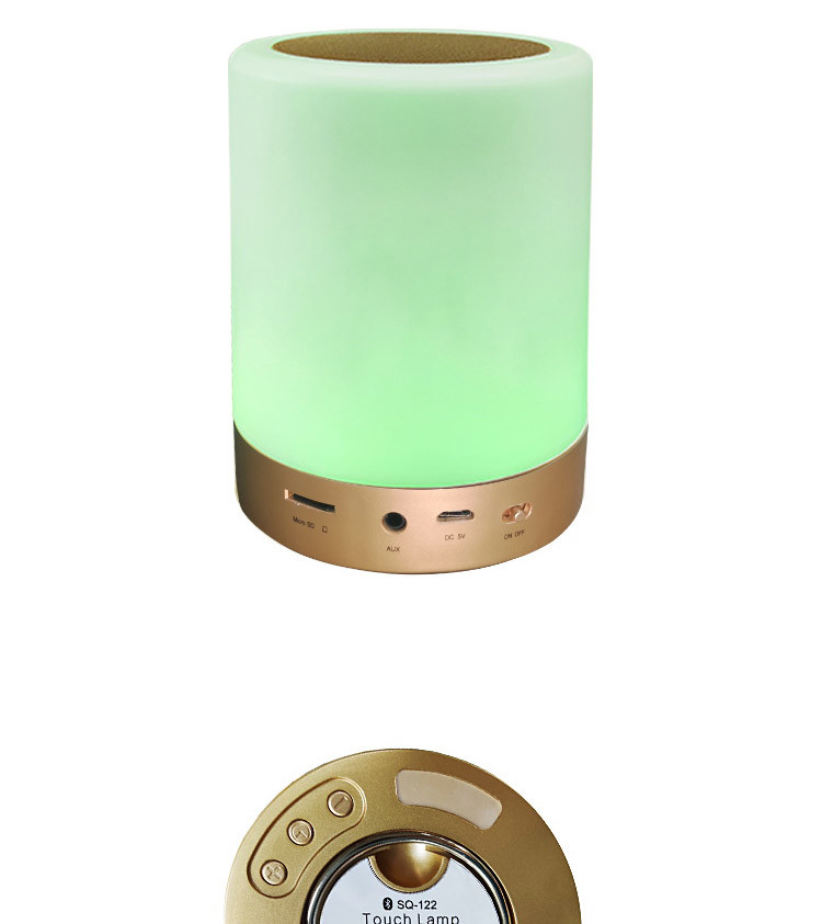 ABS APP Control Azan Clock Touch Lamp Quran Speaker