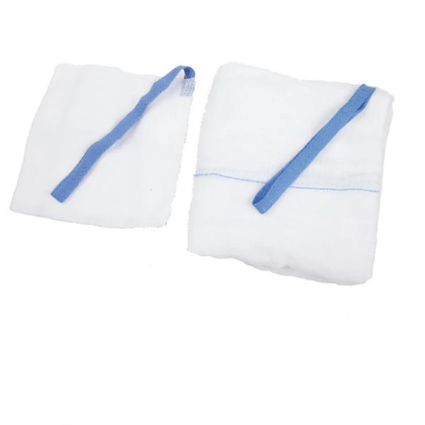 Quality Medical Wound Dressing Lap Sponge 30*30  With X-Ray Detectable Thread for sale