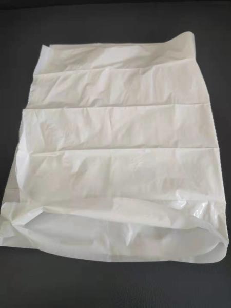 Quality Portable White Poop Bag Water Soluble PVA Material Bags for sale