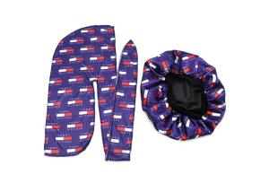 Logo Custom Satin Men Women Designer Bonnet And Durag