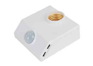 China Human Infrared Motion Sensor Holder Detector Switch Base For Garage Hallway on sale