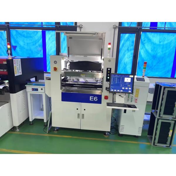 E6 Fully Automatic SMT Solder Paste Printer 600x350mm Screen Printing Machine