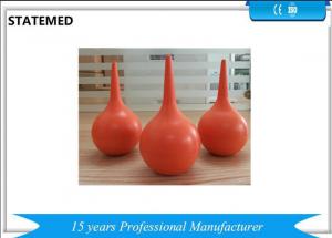 Buy cheap Orange Laboratory Health Care Supplies / 30ml 60ml 90ml Rubber Bulb Syringe product