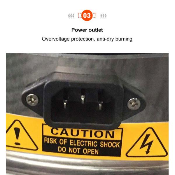 High Pressure Steam Sterilizer Autoclave Medical Stainless Steel 18L Automatic Portable