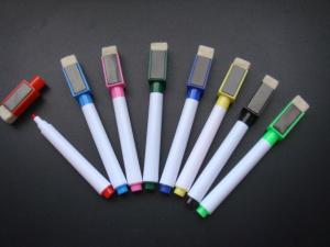 Best fine tip custom logo magnetic black whiteboard marker for whiteboard