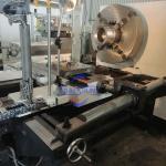 QK1325 CNC Double Chuck Pipe Threading Lathe 250mm Max Diameter