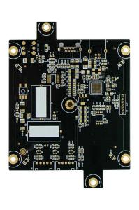 Buy cheap Black Solder Mask High Frequency board for Testing Method Flying Probe Test 1.2mm Thickness product