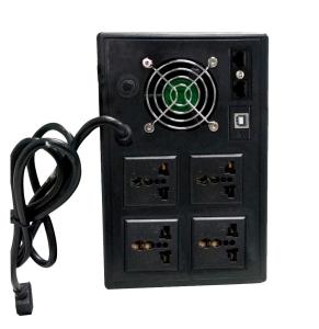 Buy cheap 1000va Line Interactive UPS , High Frequency Low Noise Ups Metal Material product