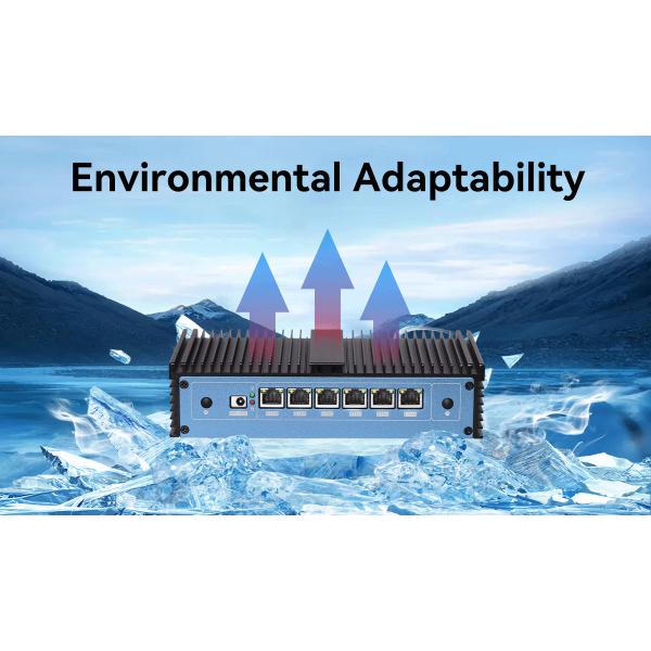 6 Intel i211 Ethernet Firewall Mini PC With Intel Pentium And Core Series Processors