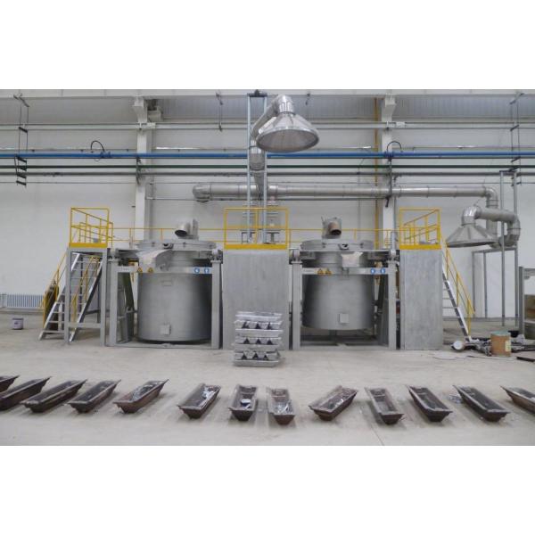 Regenerative Aluminum Crucible Furnace High Temperature Control Accuracy ±5°C