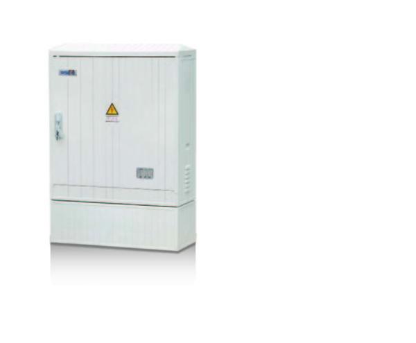 Waterproof SMC Distribution Box , Vertical FRP GRP Power Meter Enclosure