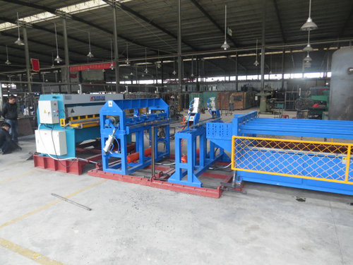 380V 50HZ Construction Mesh Welding Machine High Flatness For Spacing 50*50mm