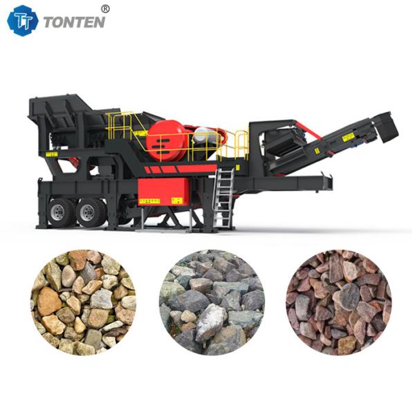 Quality Mobile PE250x400 Jaw Crusher Mining Stone Jaw Crusher With Conveyor for sale