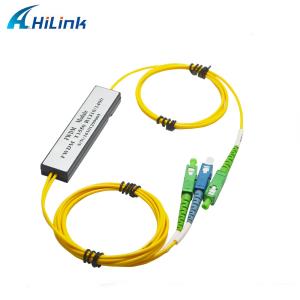 Buy cheap FWDM Filter Mini ABS Box TX1550 RX 1310nm 1490nm SC UPC SC APC product