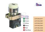 LAY5（XB2）-BL3341 white color spring return flat button push button swithes