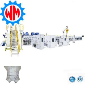 Buy cheap Advanced Baby Diaper Making Machine with Packaging System Easy Operation product
