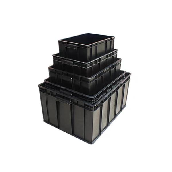 Reusable Packing ESD Safe Plastic Boxes Corrugated Bin Antistatic