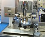Semi automatic 20-40 Bottles/Min Glass Bottle Capping Machine adjustable