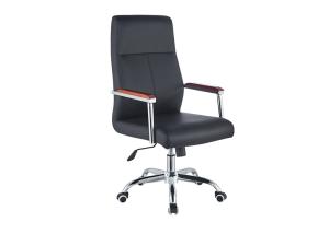 Buy cheap Leather Ergonomic PP Casters 66cm Office Swivel Chair product