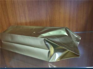 Flexible Coffee Bean Packaging Bags Customized Vivid Printing Water Resistant