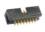 Box 2.54 mm Header Connector 180 Degree DIP Through Hole Board To Wire