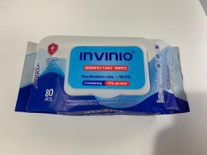 Buy cheap Medical Clinical Alcohol 75% Disinfectant Wet Wipes product