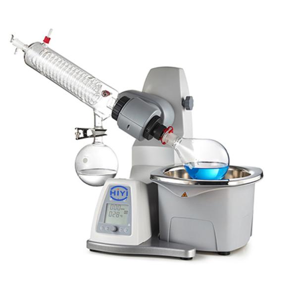 Quality RE100-Pro Distiller Vacuum Rotary Evaporator 5L Heating Bath Speed Range From 20 To 280rpm for sale