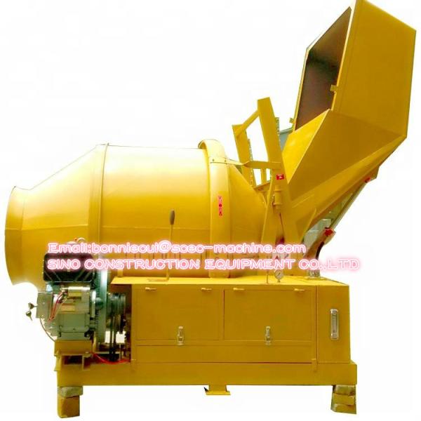 350L Concrete Handling Equipment Drum Mobile Cement Concrete Mixer Machine