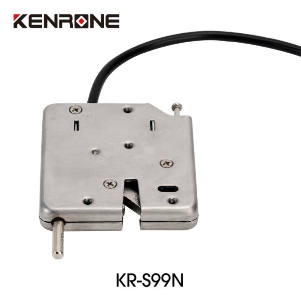 Kerong 12v 24v Electromagnetic Lock With Pusher for smart locker