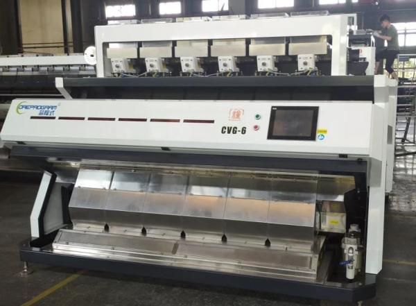 Quality 6 Chute Maize Grain Color Sorter 3-6 T/H Internet Connection Remote Control for sale